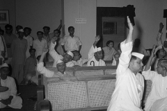 A show of hands: voting for Partition. Delhi, June 1947